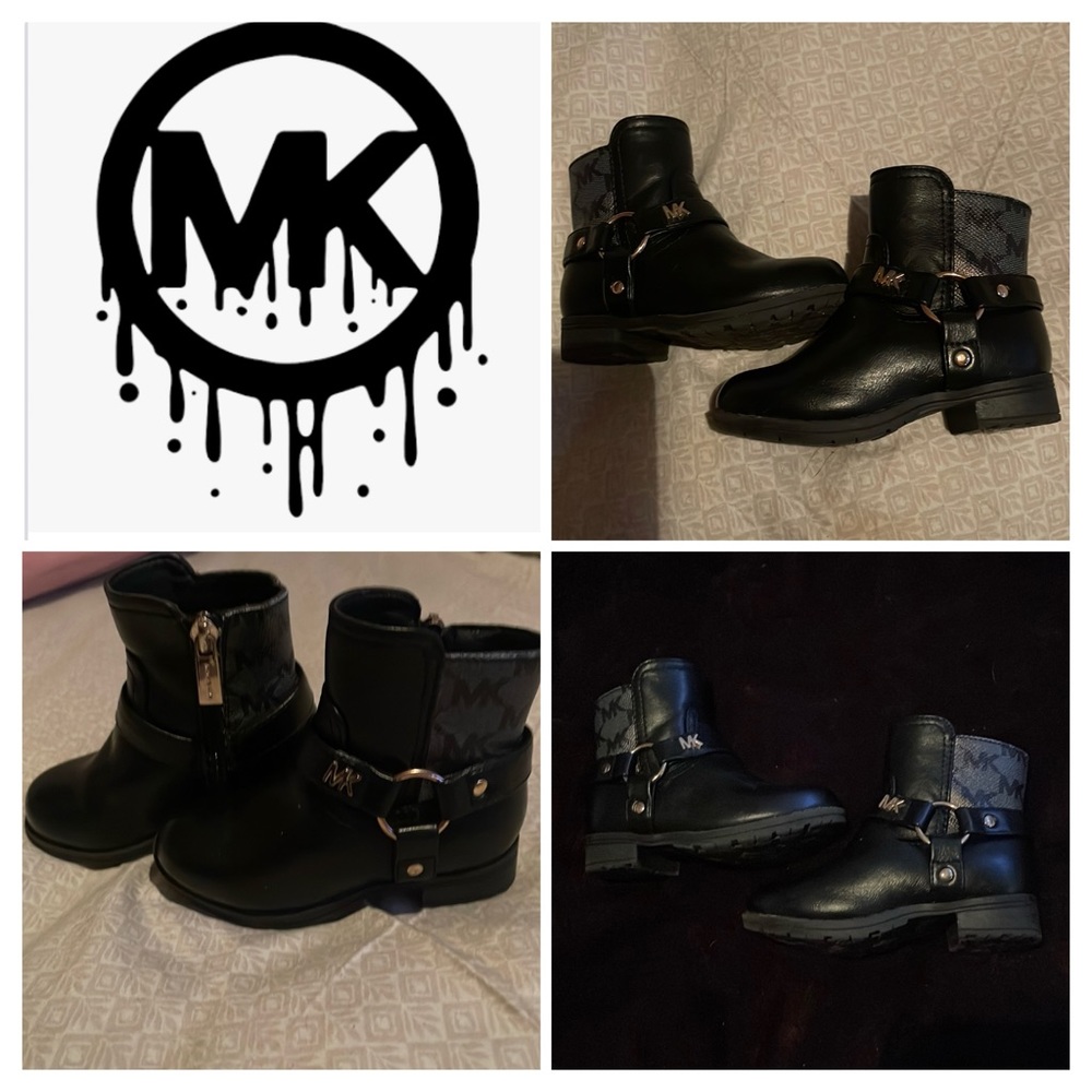 🦋0012 Michael Kors size 5, blue and black like new🦋